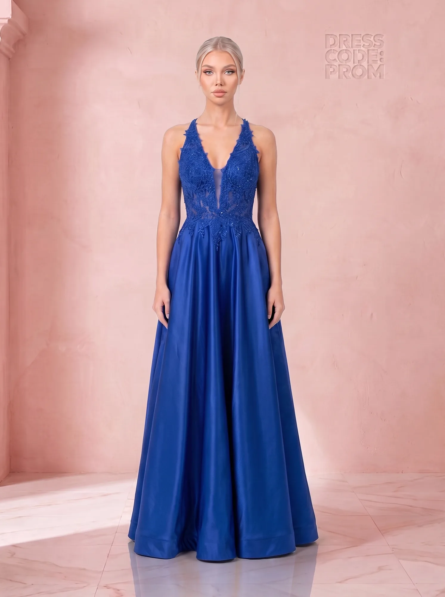 The Scarlett Gown - Royal by Dress Code Prom