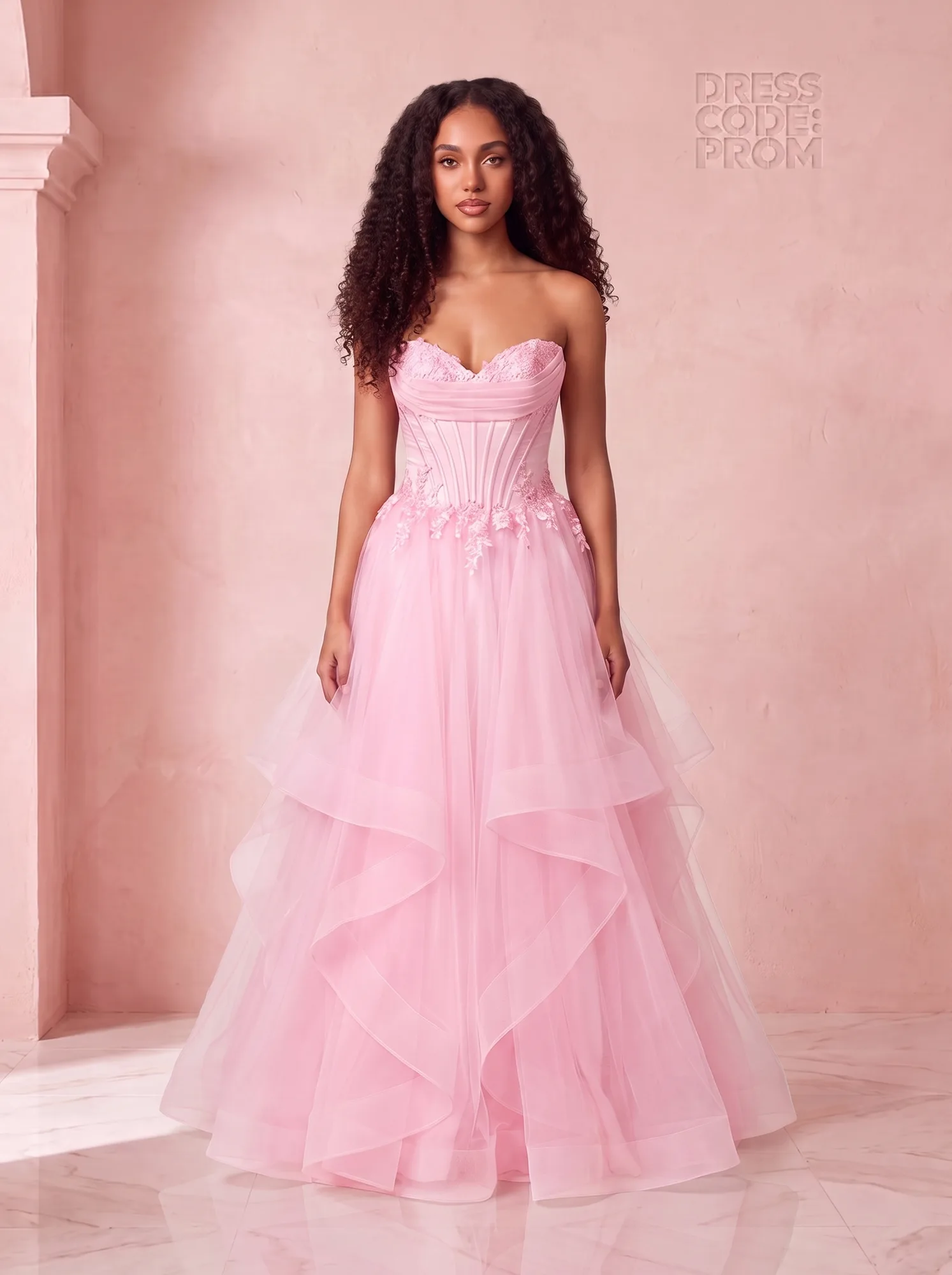 The Clara Gown - Pink by Dress Code Prom