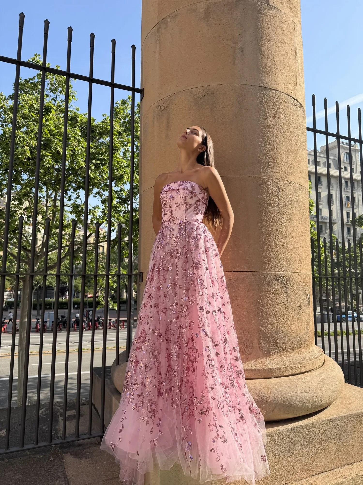 The Estelle Gown - Pink by Dress Code Prom