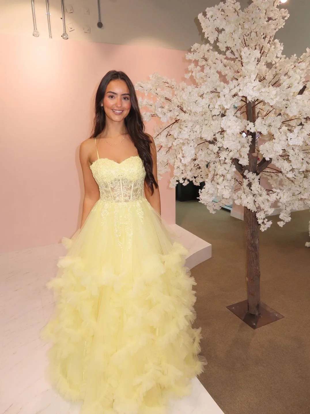 The Arabella Gown - Lemon by Dress Code Prom