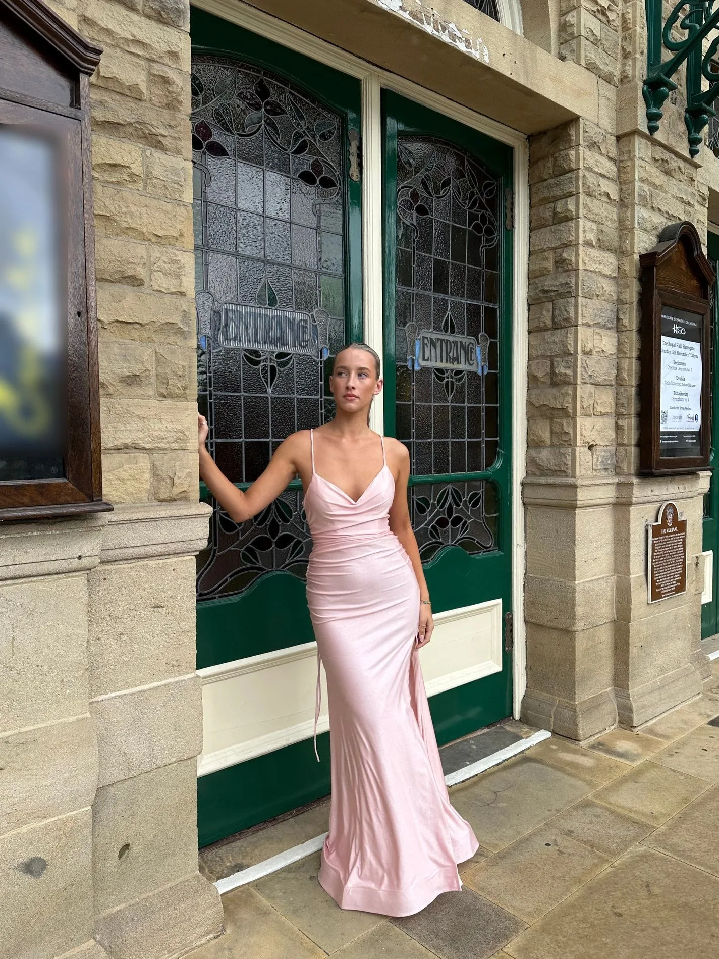 The Simone Gown - Baby Pink by Dress Code Prom