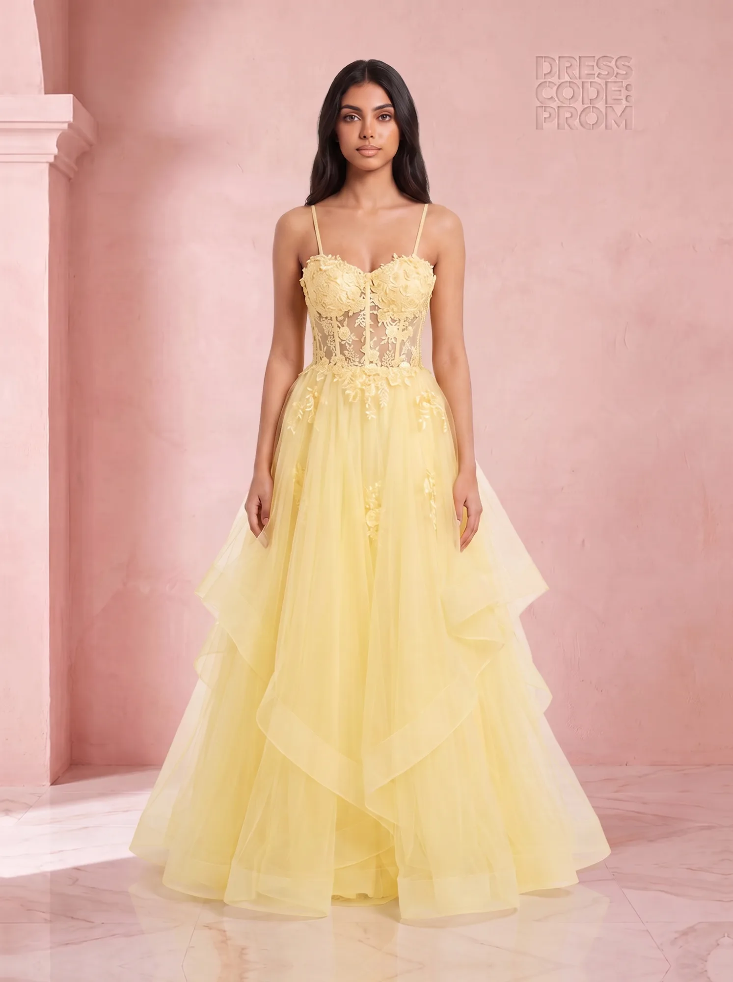 The Primrose Gown - Lemonade by Dress Code Prom