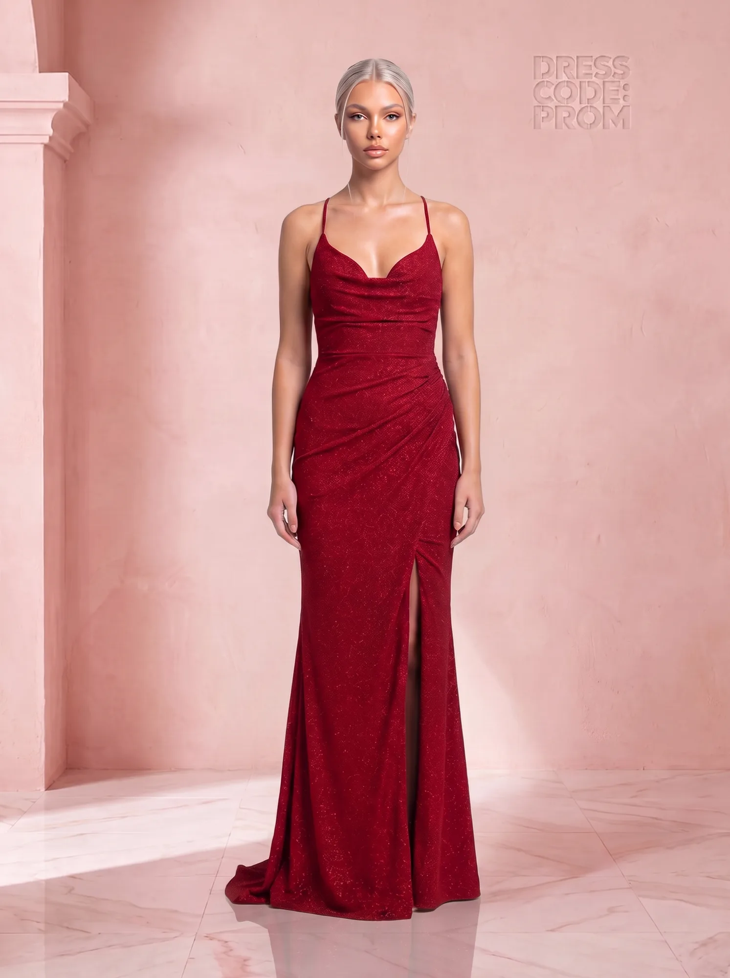 The Serena Gown - Red by Dress Code Prom