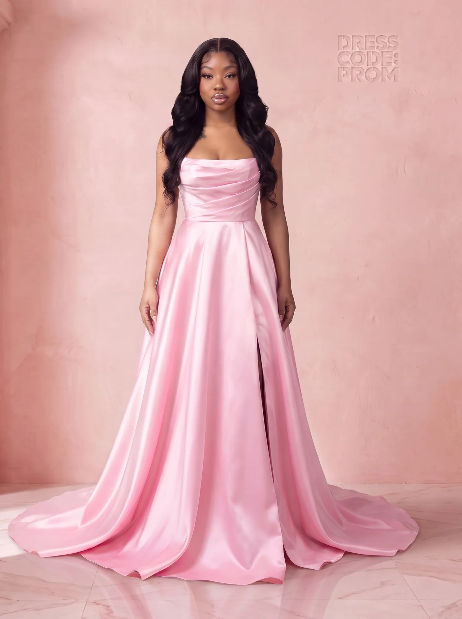The Liliana Gown - Pink by Dress Code Prom