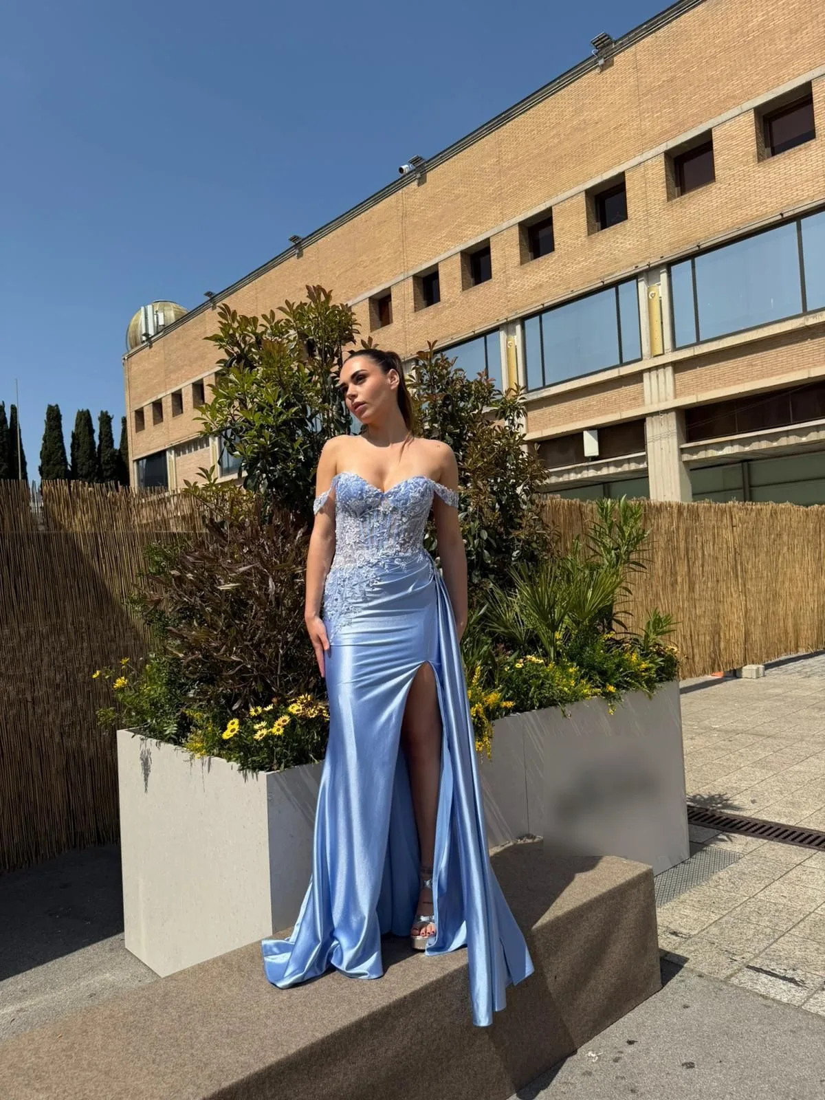 The Genevieve Gown - Baby Blue by Dress Code Prom