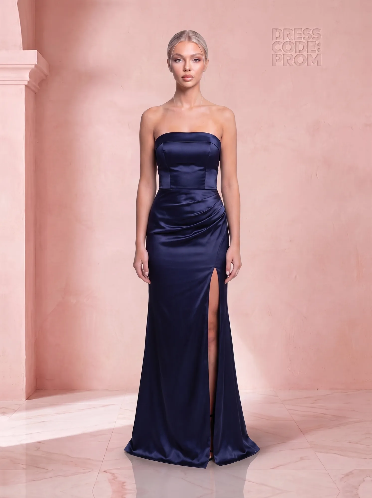 The Mila Gown - Navy by Dress Code Prom