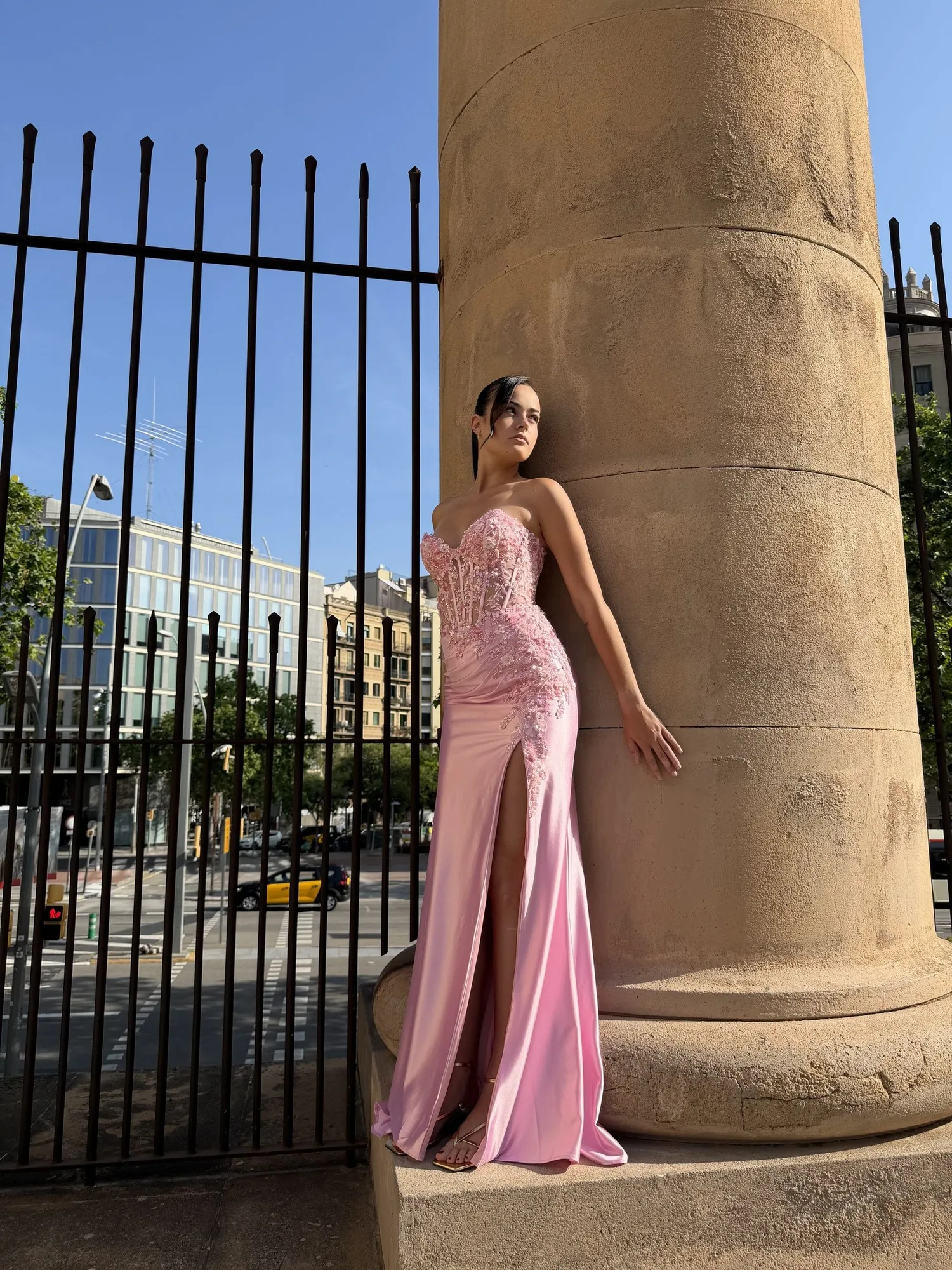The Isadora Gown - Pink by Dress Code Prom