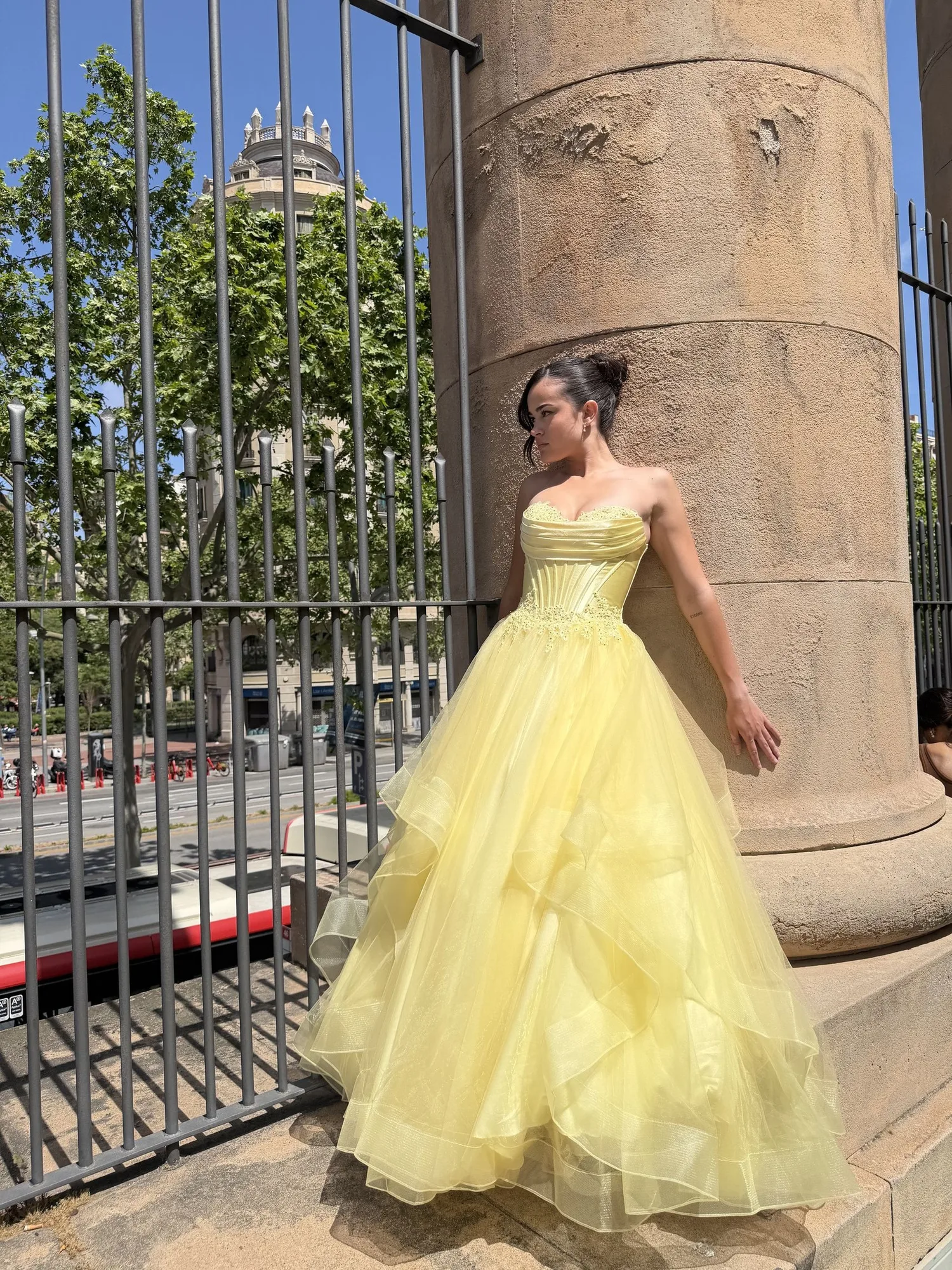 The Clara Gown - Lemon by Dress Code Prom