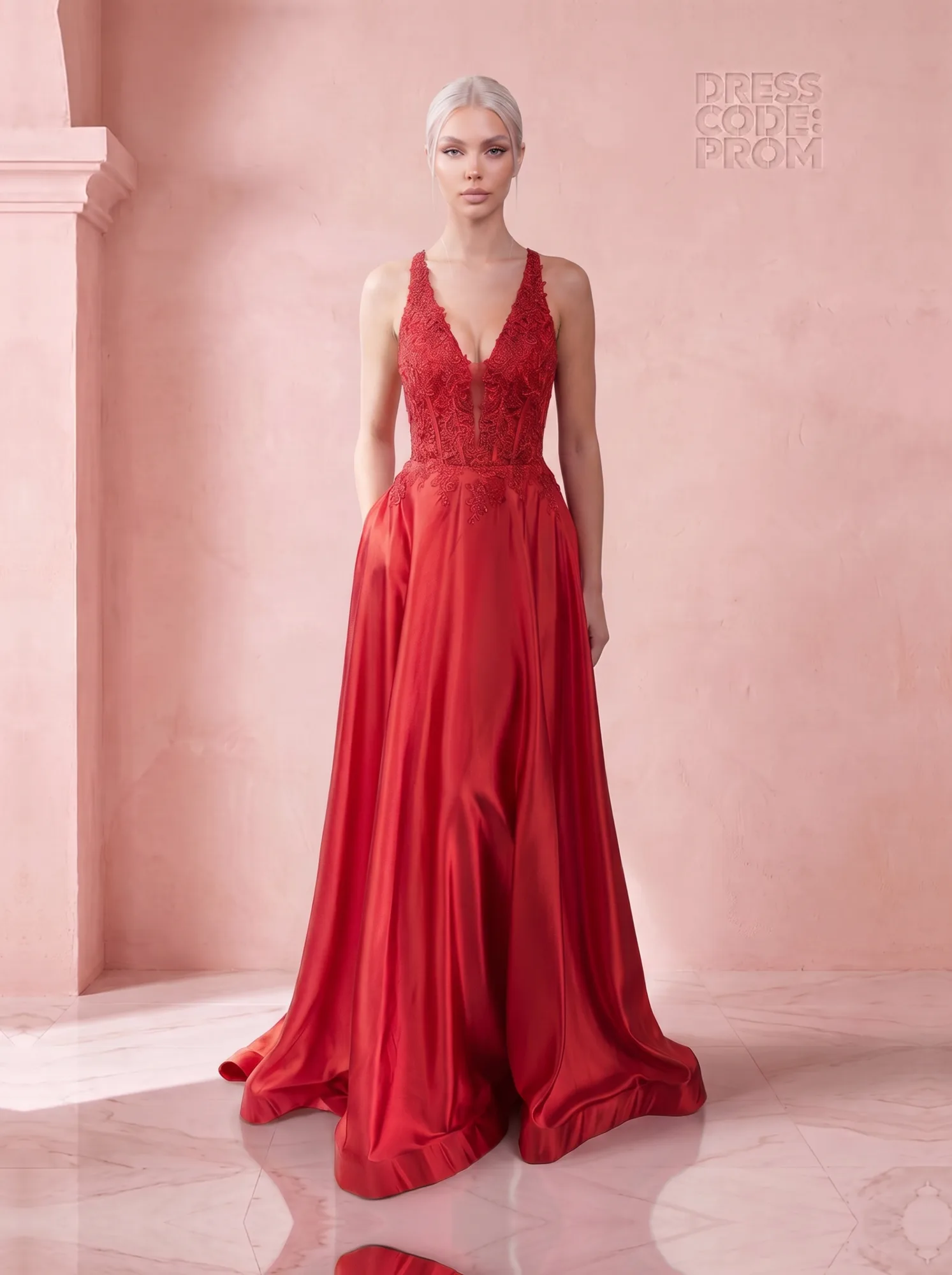 The Scarlett Gown - Red by Dress Code Prom