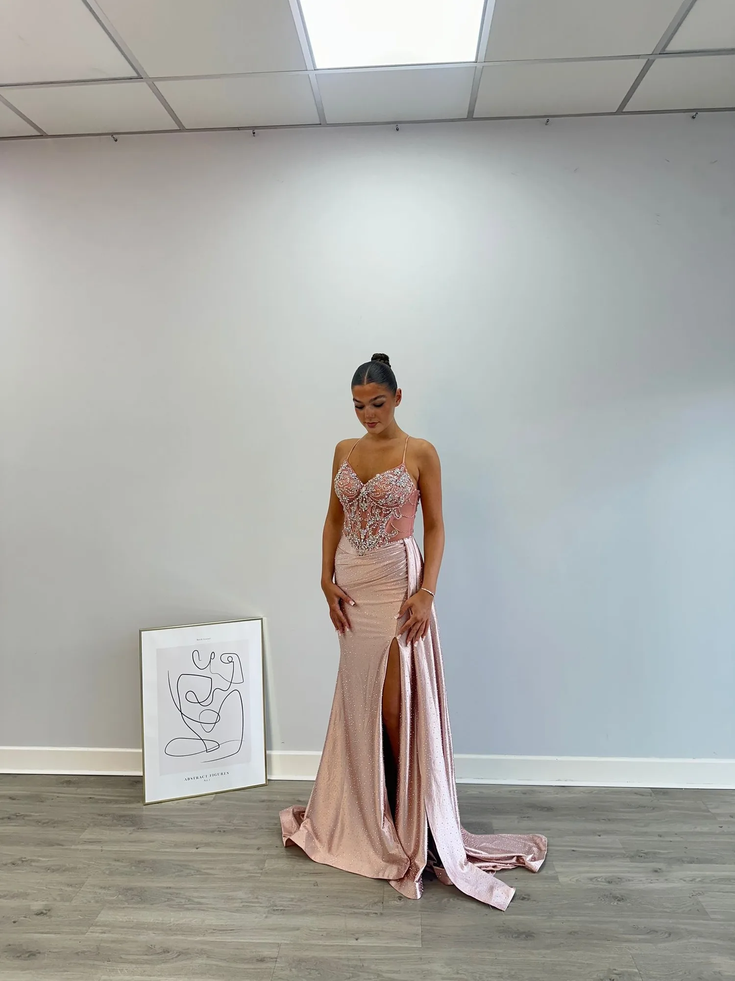 The Aurelia Gown - Mauve Rose by Dress Code Prom