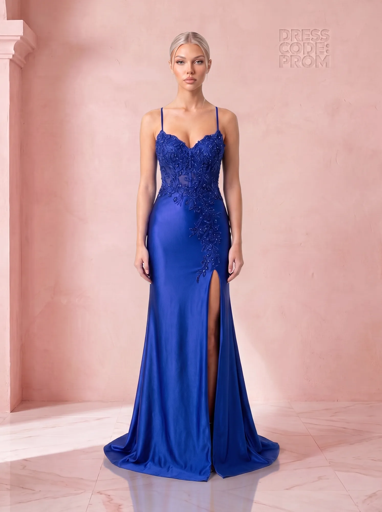 The Renata Gown - Royal by Dress Code Prom