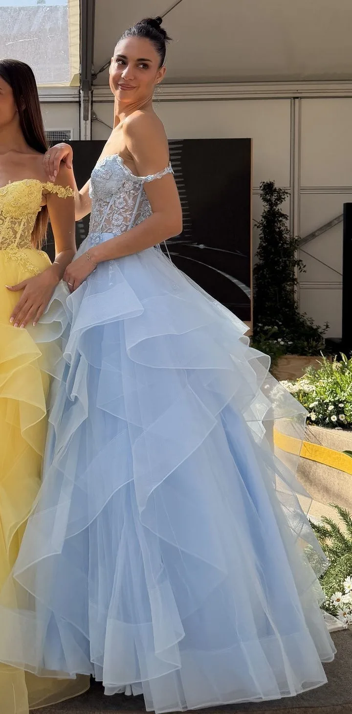 The Camilla Gown - Baby Blue by Dress Code Prom
