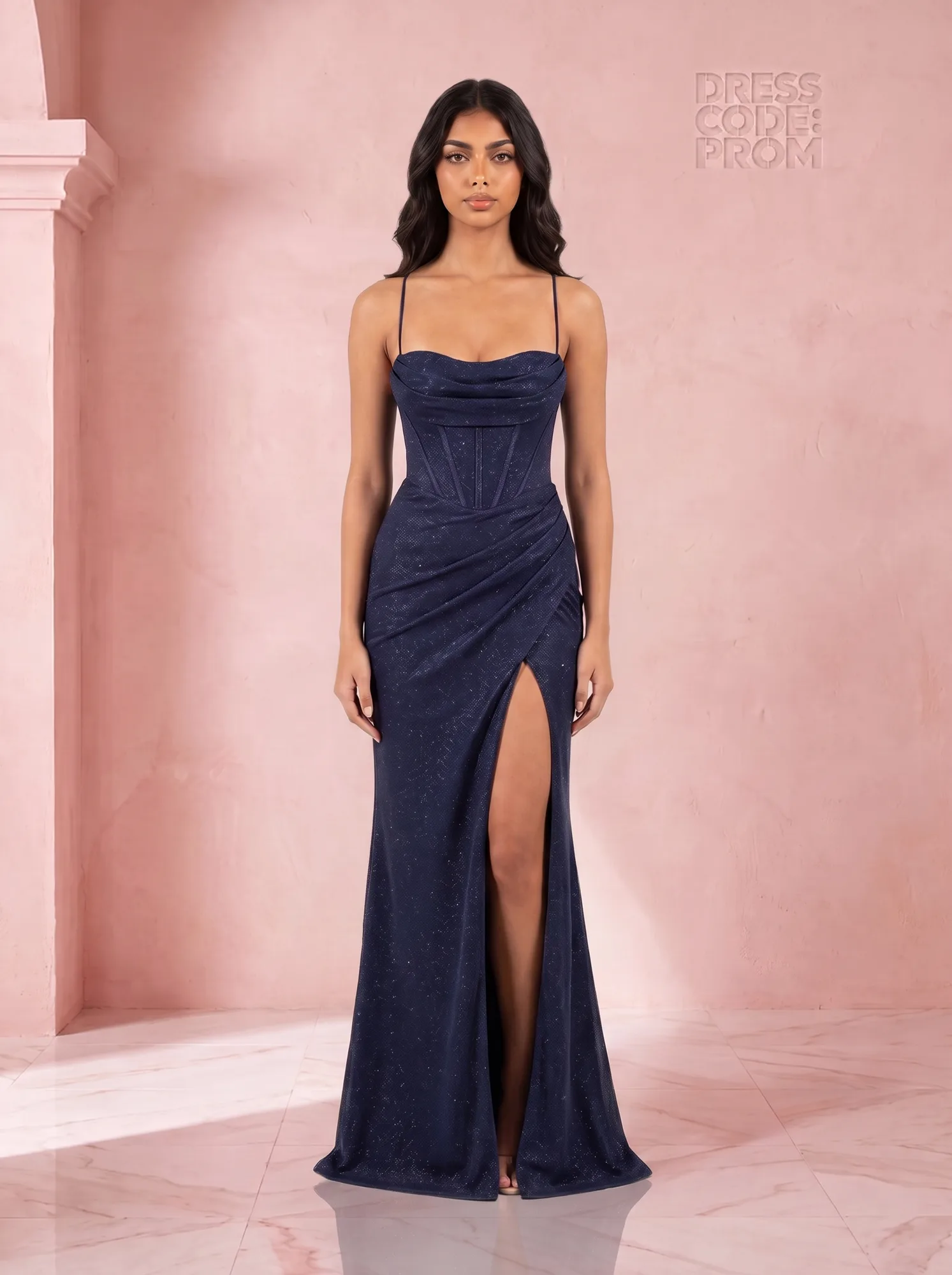 The Juliette Gown - Navy by Dress Code Prom