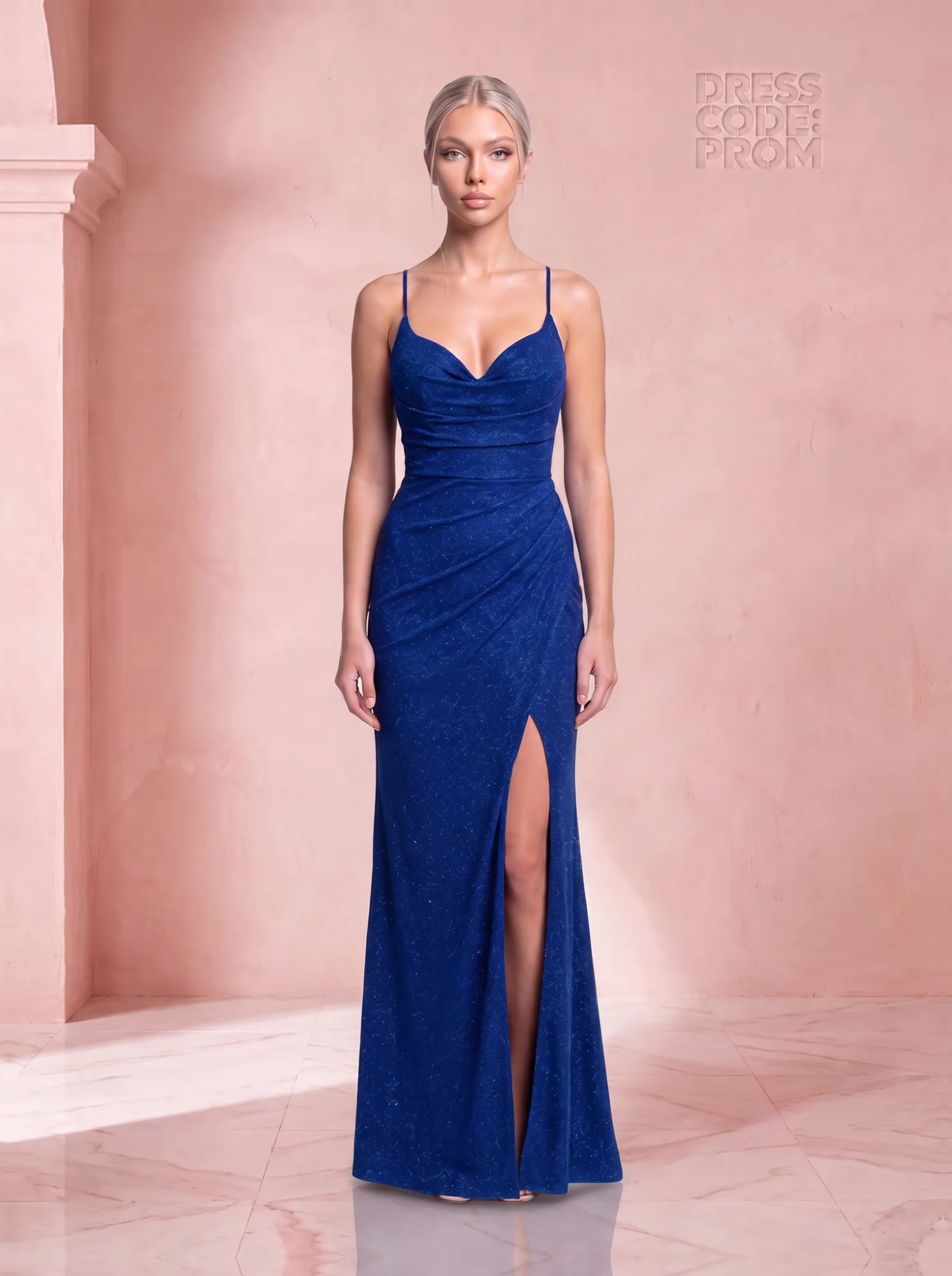 The Serena Gown - Royal by Dress Code Prom